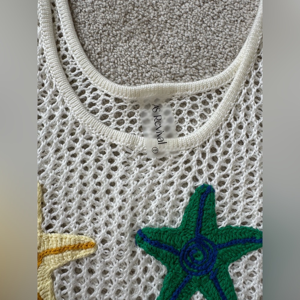 Crochet shell cover up dress - Picture 6 of 6